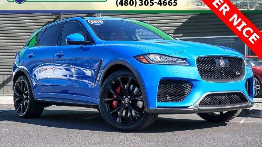 2019 Jaguar F-PACE SVR — SUV — 49,529 mi — Gilbert, AZ