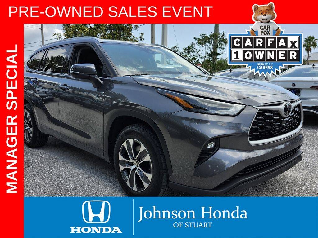2022 Toyota Highlander XLE — SUV — 34,947 mi — Stuart, FL