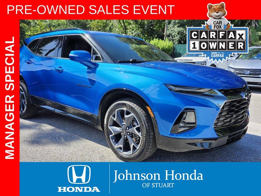 2021 Chevrolet Blazer RS — SUV — 44,312 mi — Stuart, FL