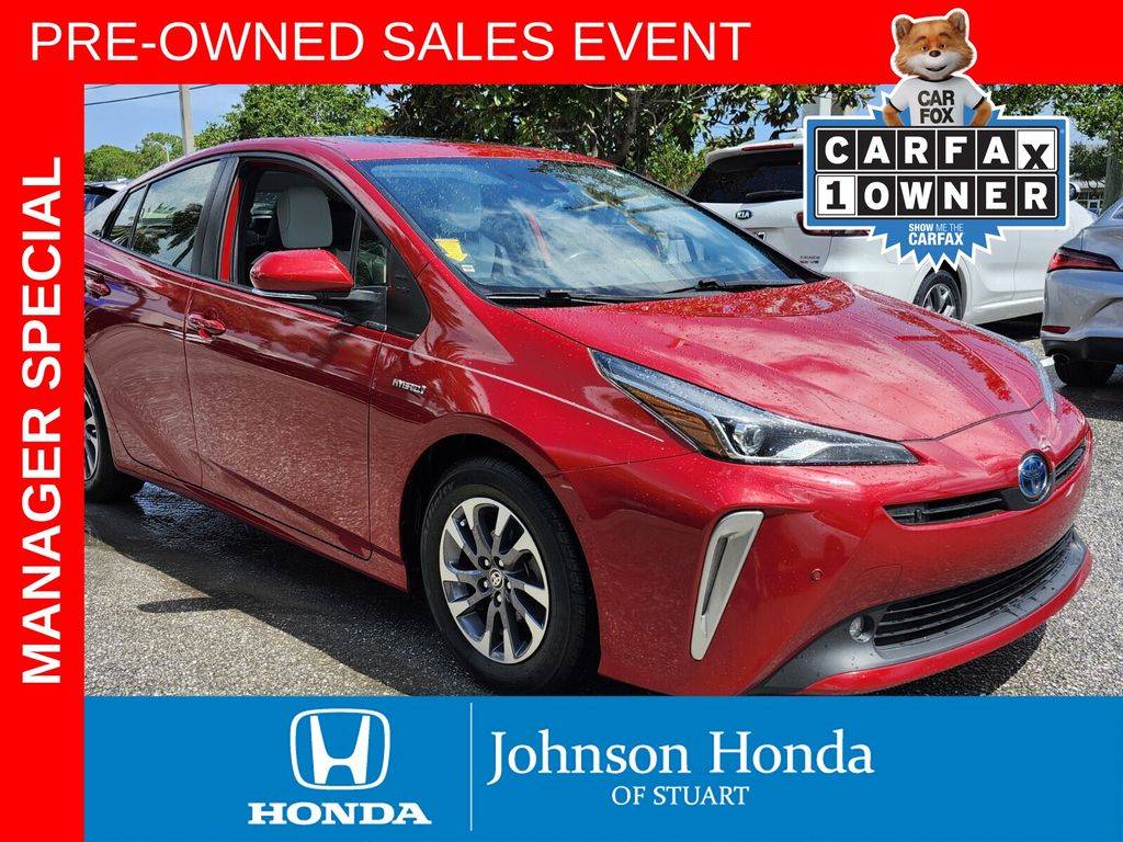 2022 Toyota Prius L Eco — Hatchback — 87,245 mi — Stuart, FL