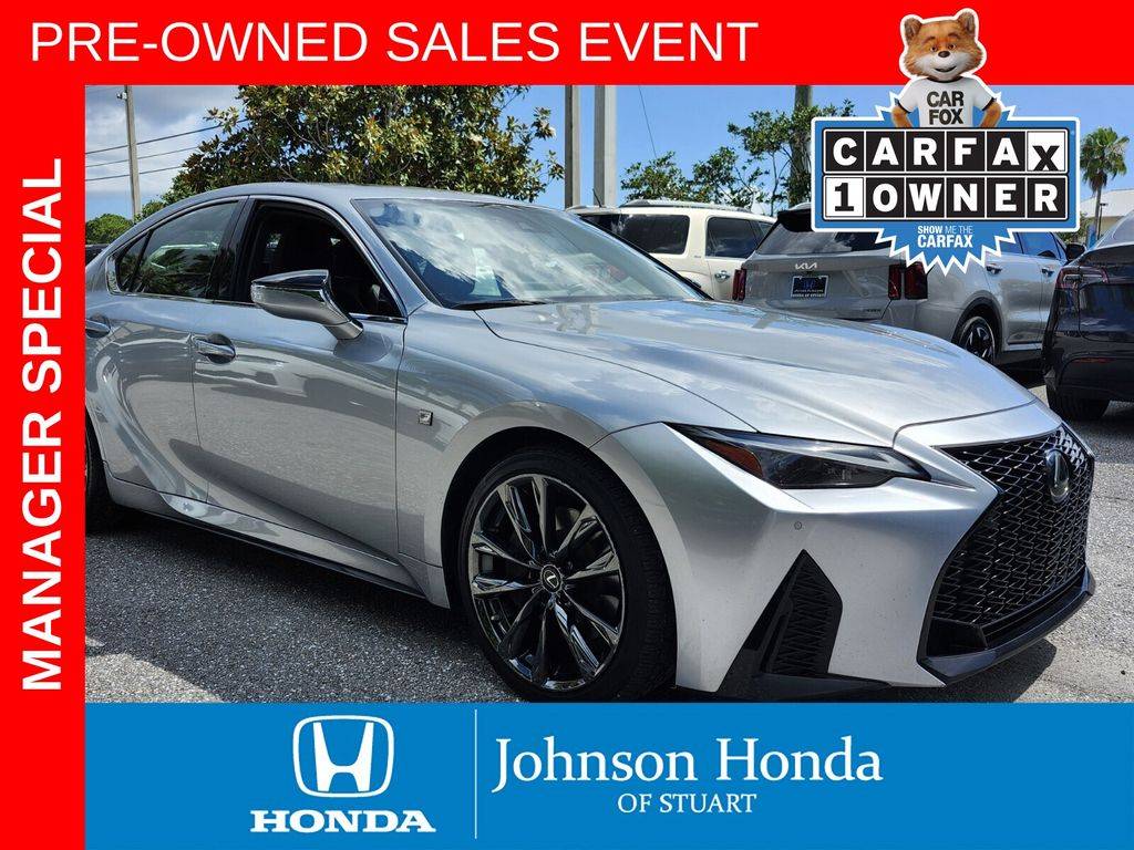 2022 Lexus IS IS 350 F SPORT — Sedan — 46,417 mi — Stuart, FL