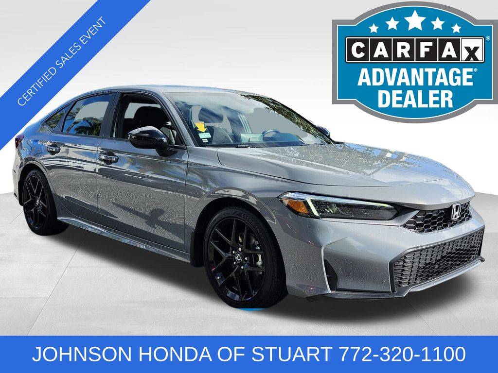 2025 Honda Civic Hybrid Sport — Sedan — 9,500 mi — Stuart, FL