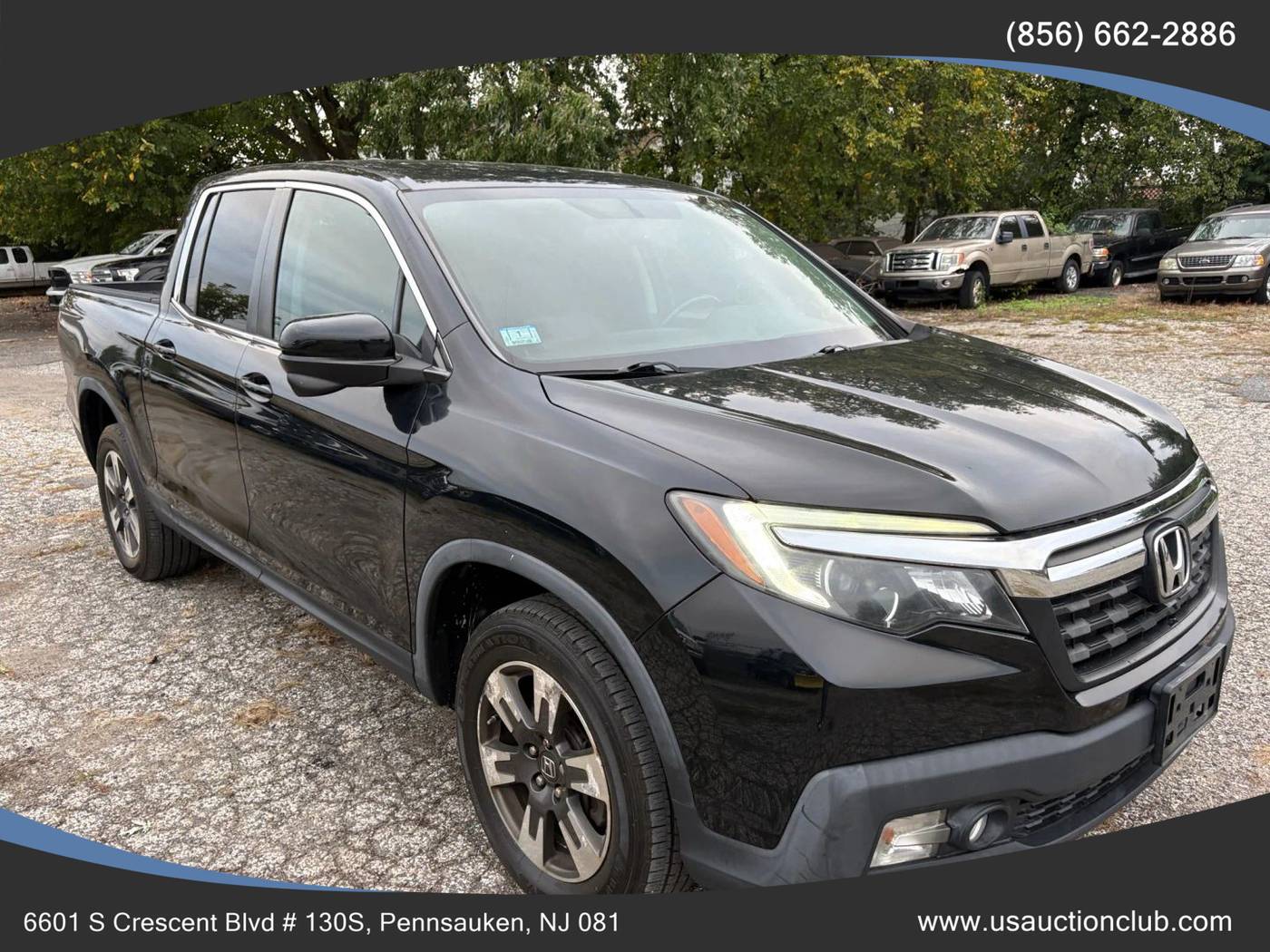 2017 Honda Ridgeline RTL-T — Pickup Truck — 184,037 mi — Pennsauken, NJ