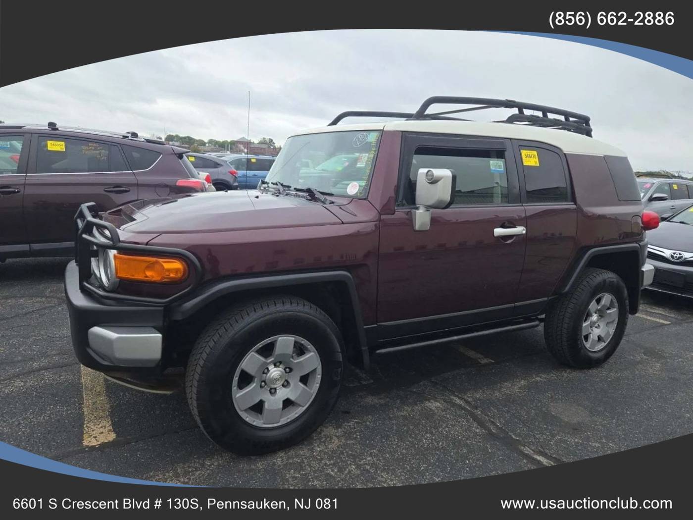 2007 Toyota FJ Cruiser Base — SUV — 168,556 mi — Pennsauken, NJ