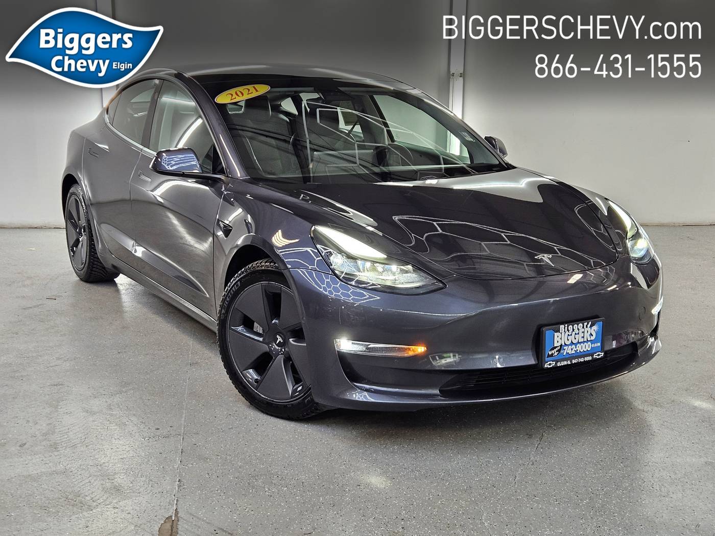 2021 Tesla Model 3 Long Range — Sedan — 33,492 mi — Elgin, IL