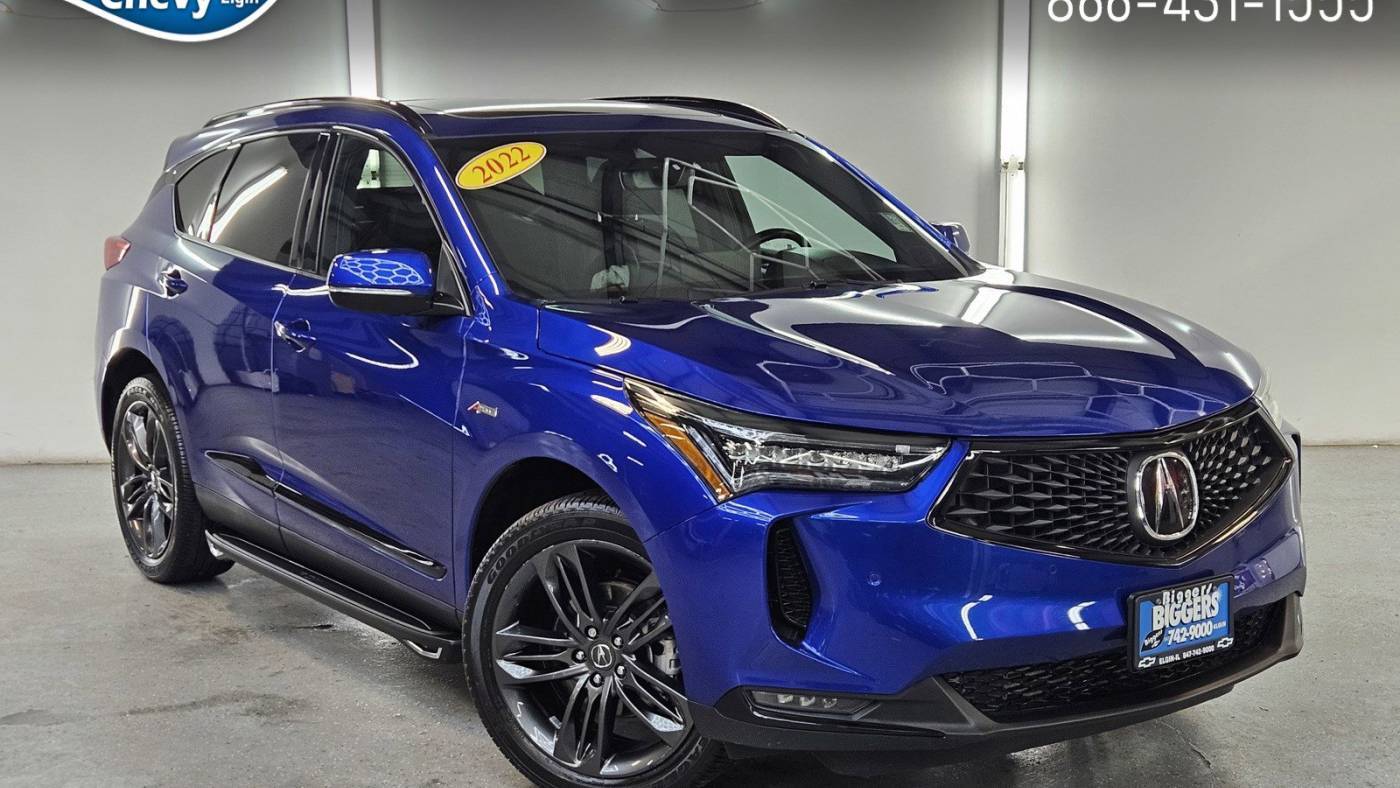 2022 Acura RDX A-Spec Package — SUV — 22,629 mi — Elgin, IL