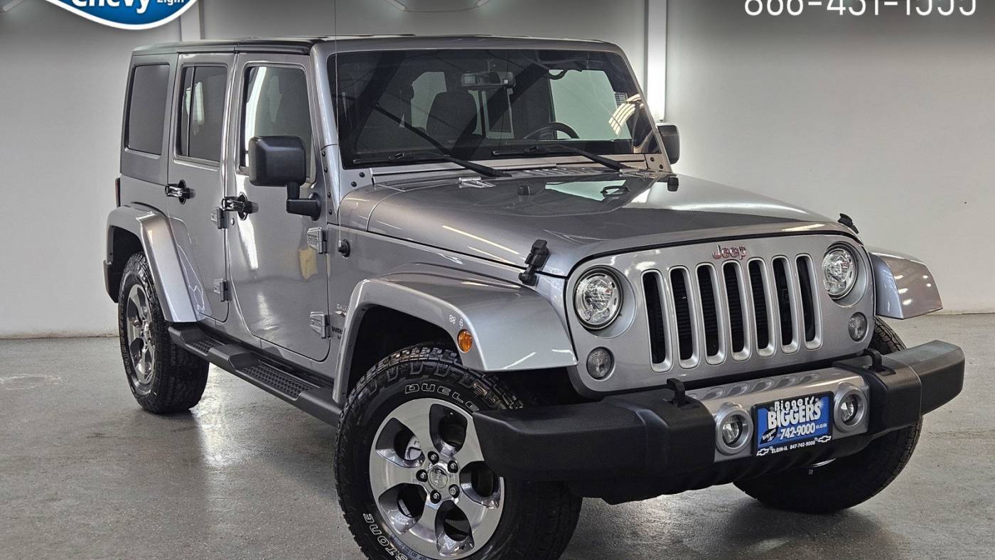 2017 Jeep Wrangler Sahara — SUV — 54,882 mi — Elgin, IL