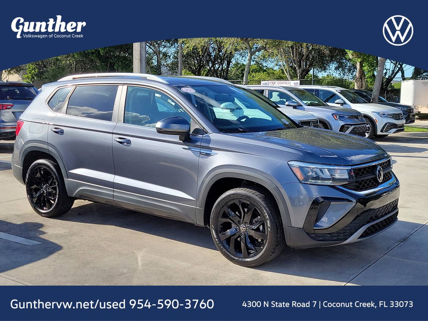 2022 Volkswagen Taos SE — SUV — 30,106 mi — Coconut Creek, FL