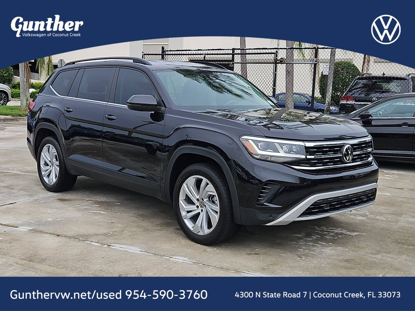 2023 Volkswagen Atlas SE with Technology — SUV — 16,301 mi — Coconut Creek, FL