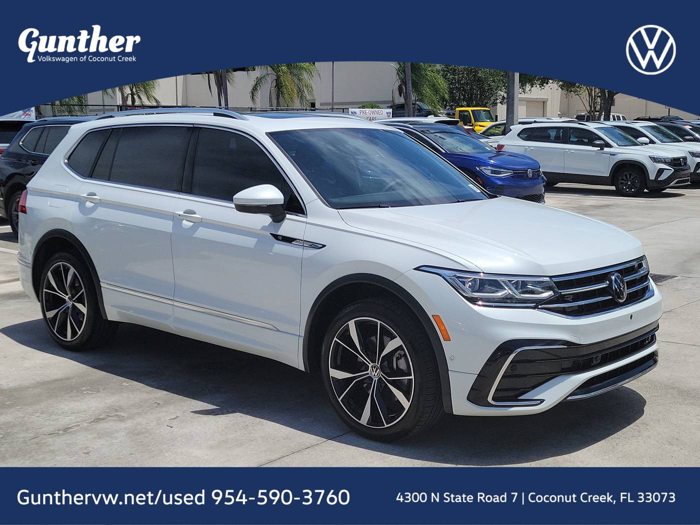 2022 Volkswagen Tiguan SEL R-Line — SUV — 24,861 mi — Coconut Creek, FL