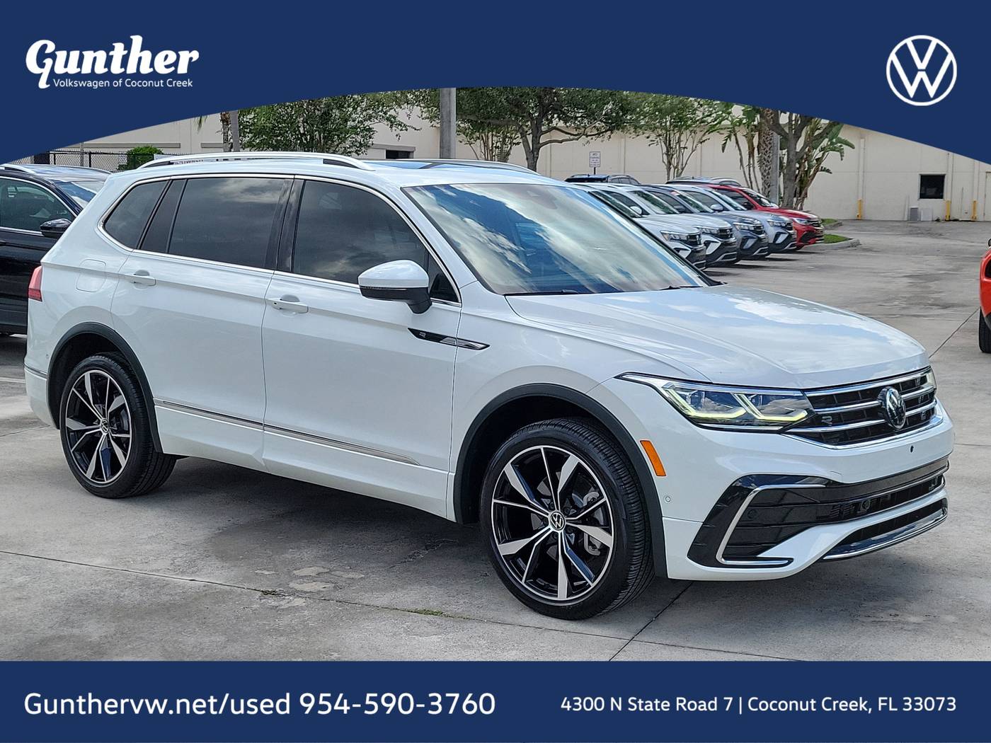 2022 Volkswagen Tiguan SEL R-Line — SUV — 24,860 mi — Coconut Creek, FL