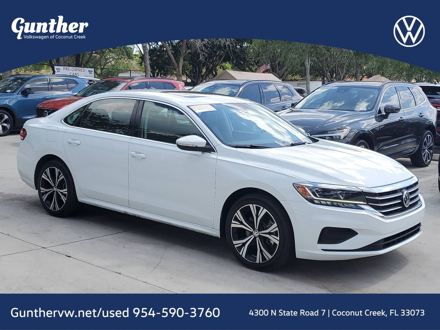 2022 Volkswagen Passat SE — Sedan — 34,919 mi — Coconut Creek, FL