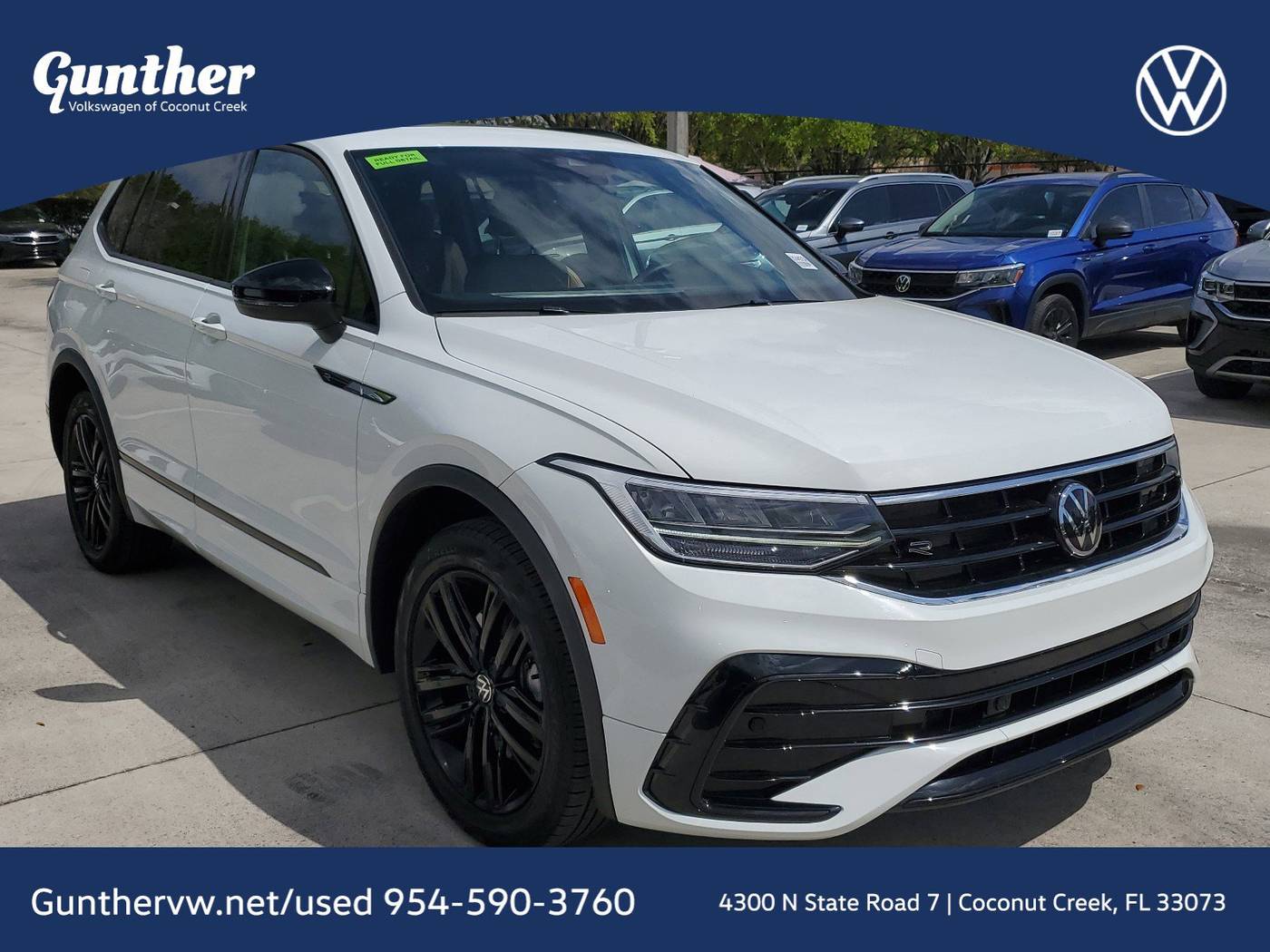 2022 Volkswagen Tiguan SE R-Line Black — SUV — 28,638 mi — Coconut Creek, FL