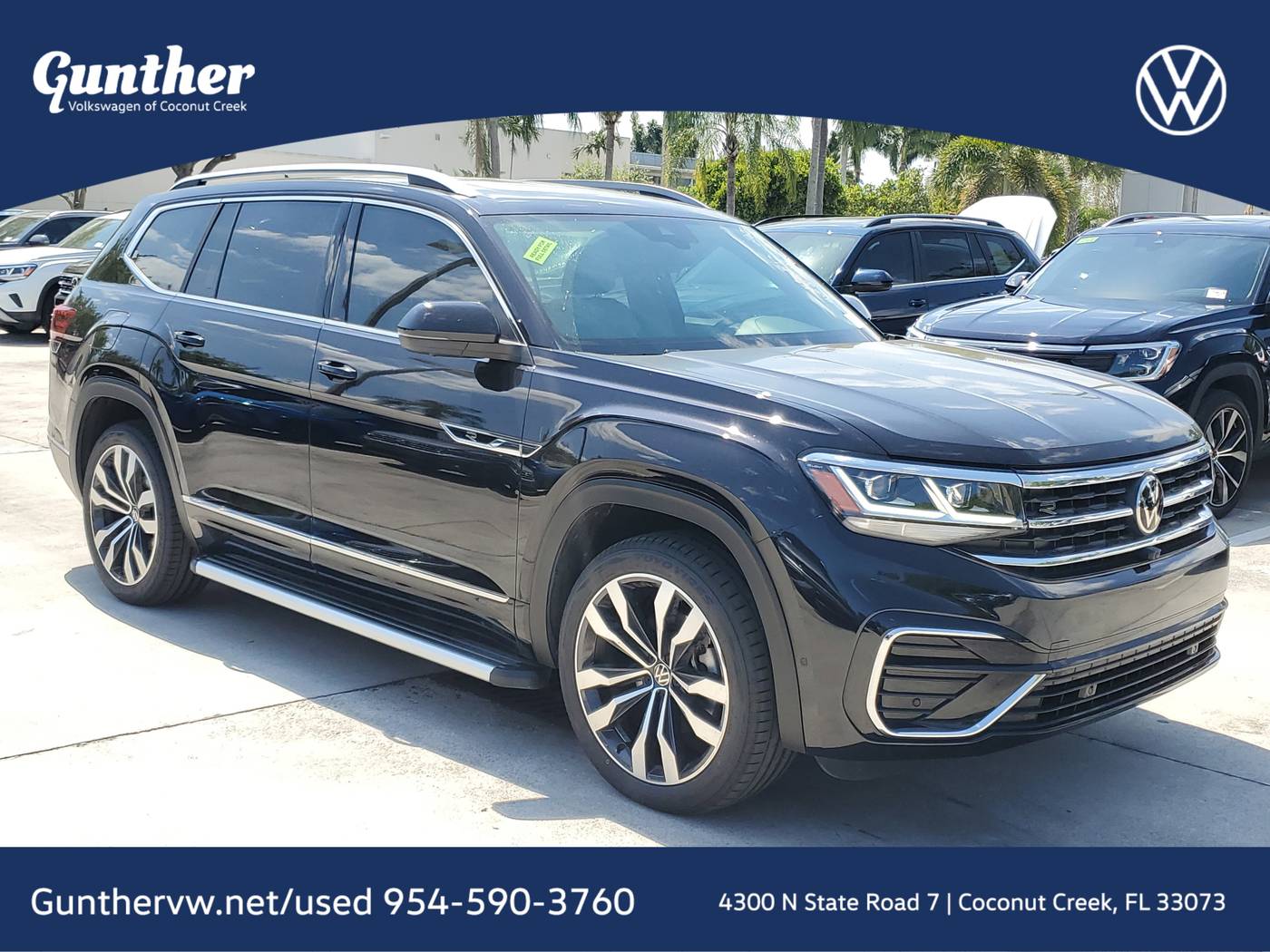 2022 Volkswagen Atlas SEL Premium R-Line — SUV — 28,551 mi — Coconut Creek, FL