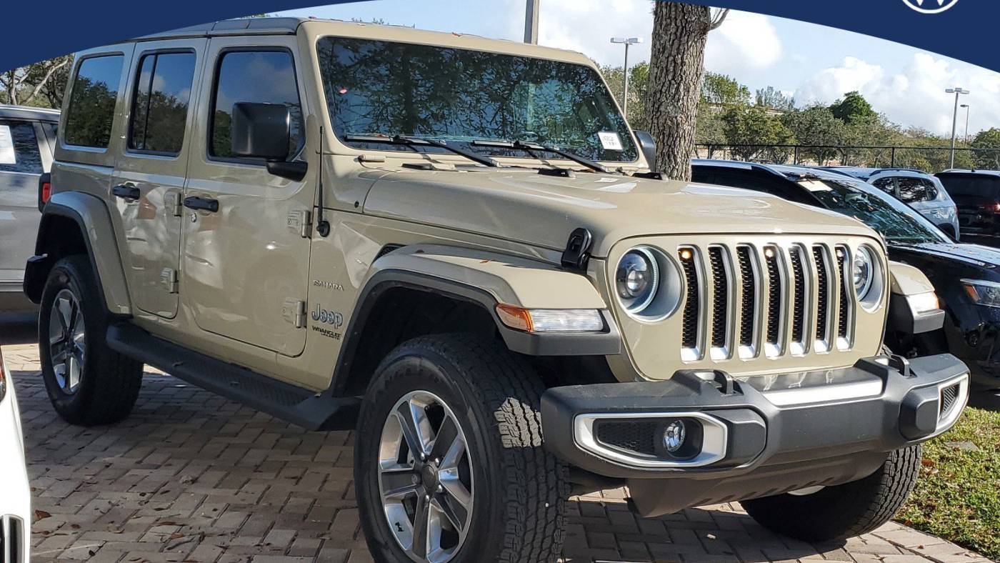 2022 Jeep Wrangler Sahara — SUV — 16,467 mi — Coconut Creek, FL