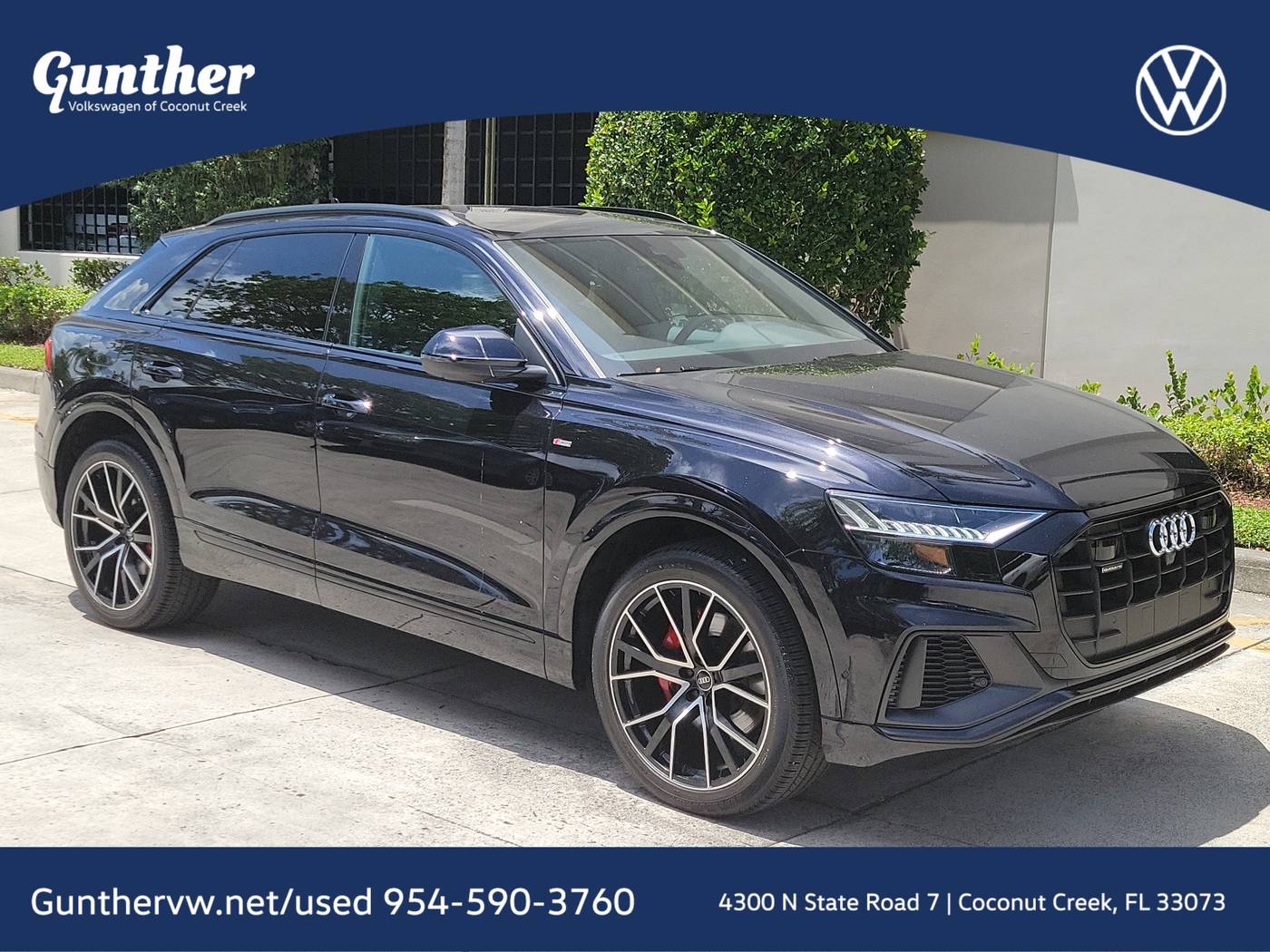 2021 Audi Q8 Premium Plus — SUV — 5,619 mi — Coconut Creek, FL