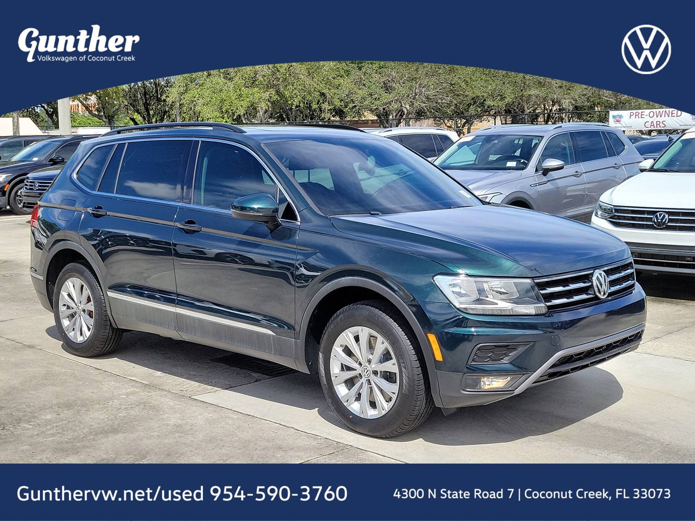 2018 Volkswagen Tiguan SE — SUV — 47,637 mi — Coconut Creek, FL