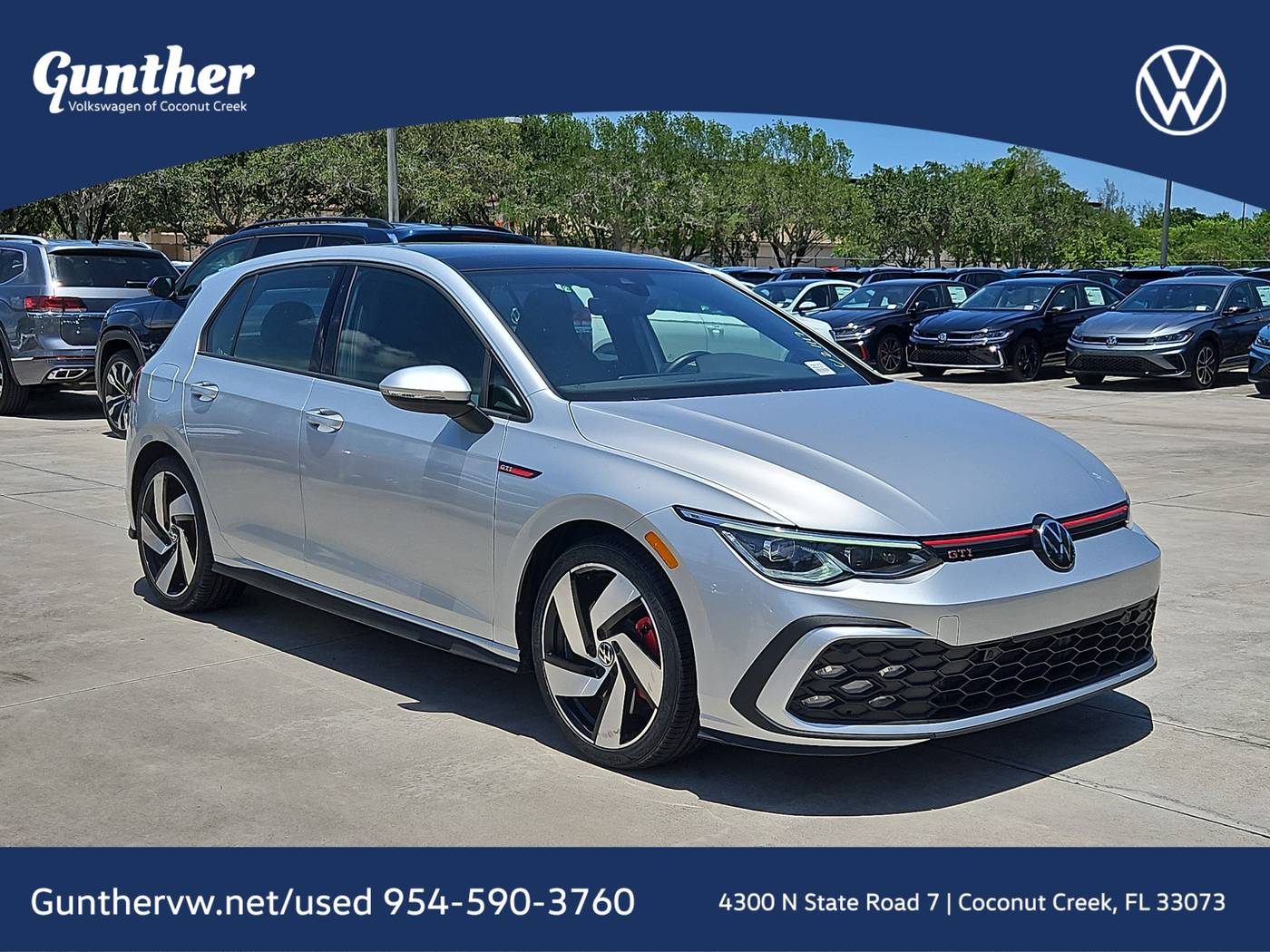 2022 Volkswagen Golf GTI SE — Hatchback — 20,607 mi — Coconut Creek, FL