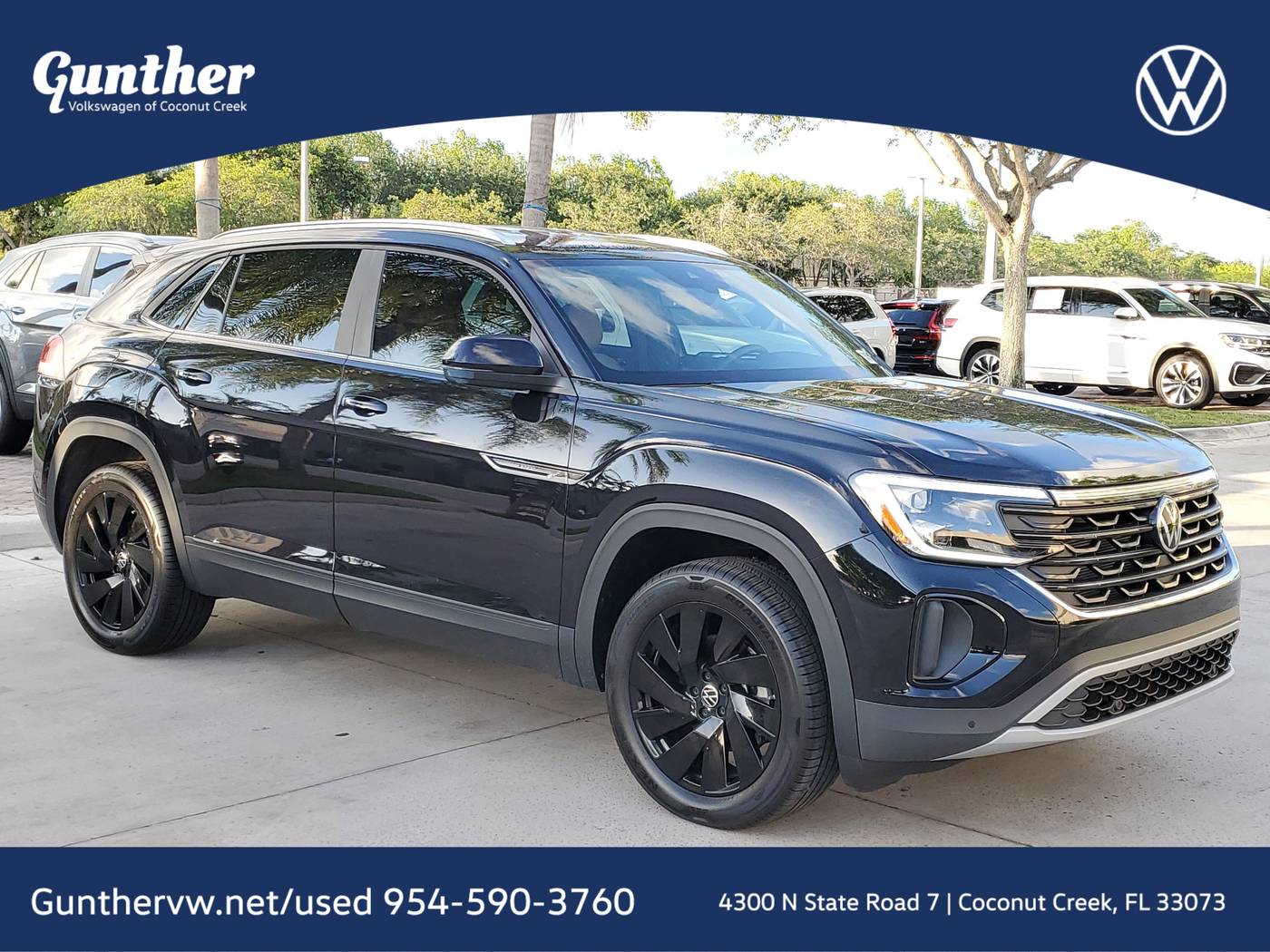 2025 Volkswagen Atlas Cross Sport SE with Technology — SUV — 379 mi — Coconut Creek, FL