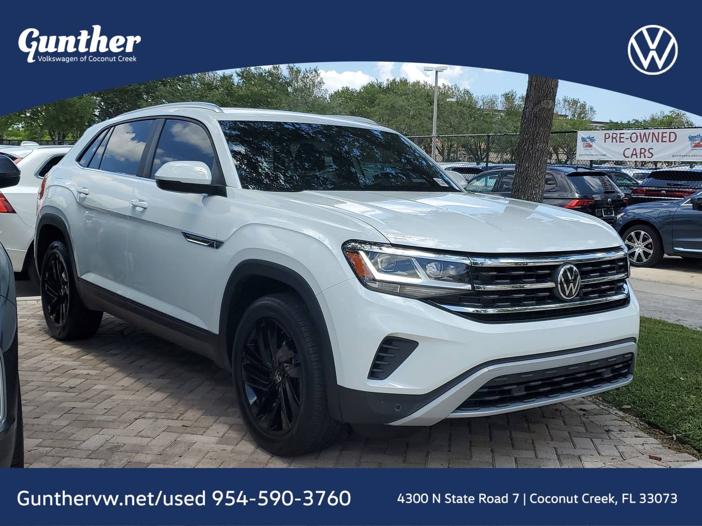 2023 Volkswagen Atlas Cross Sport SE with Technology — SUV — 16,894 mi — Coconut Creek, FL