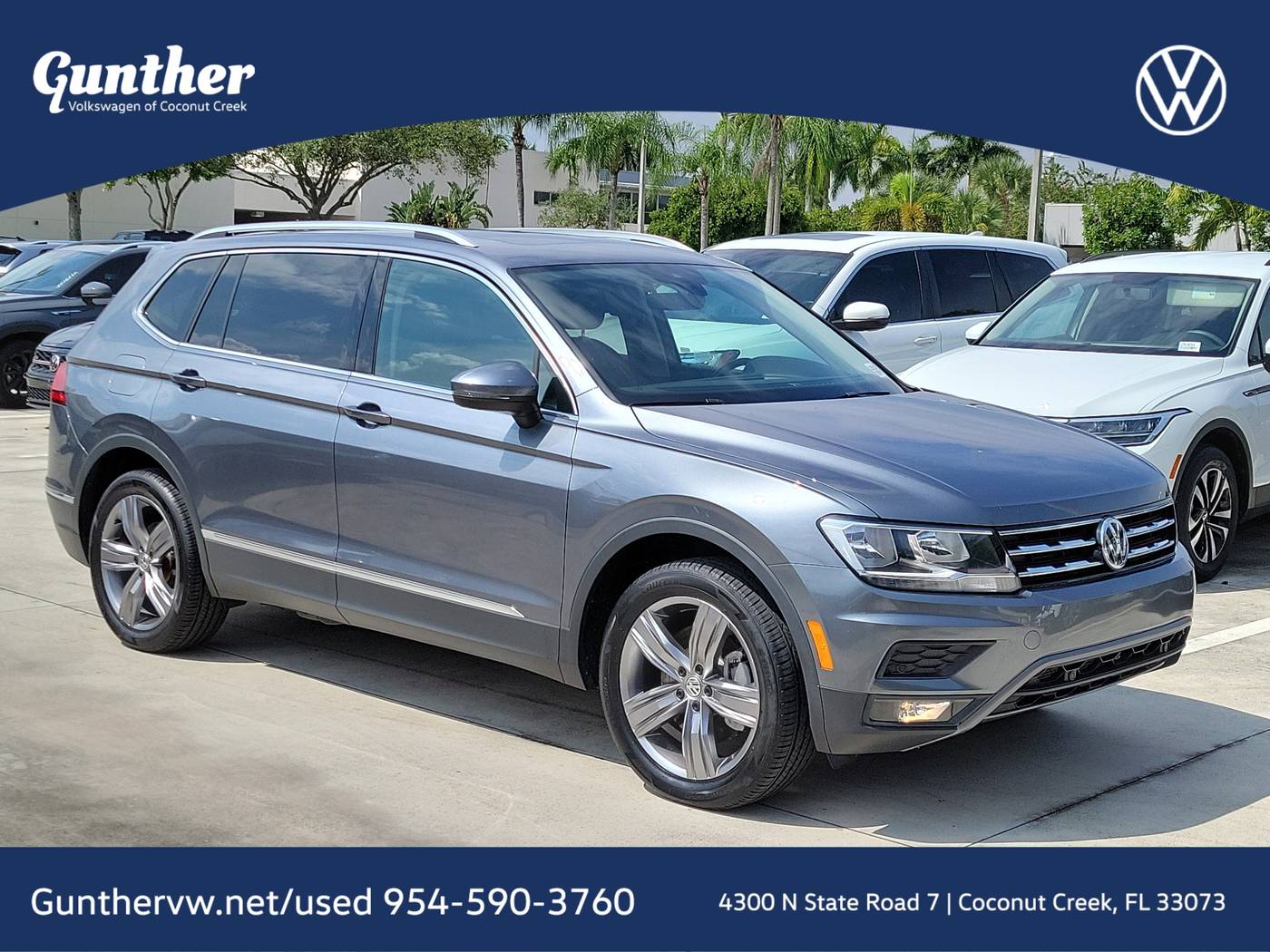 2021 Volkswagen Tiguan SEL — SUV — 25,153 mi — Coconut Creek, FL