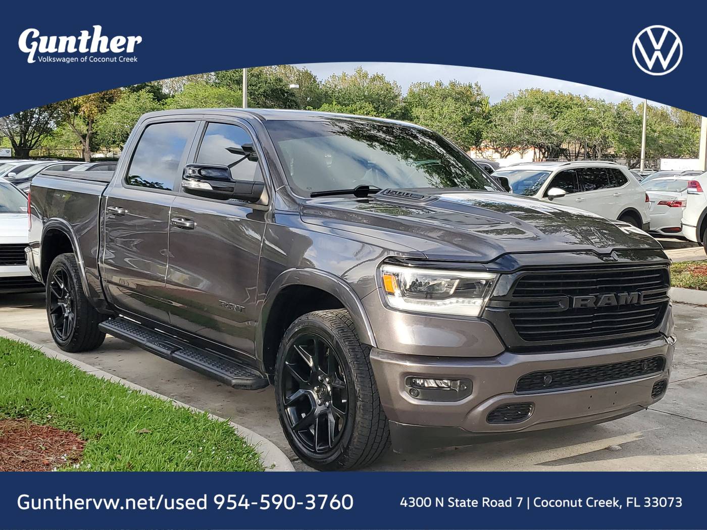 2022 Ram 1500 Laramie — Pickup Truck — 34,136 mi — Coconut Creek, FL