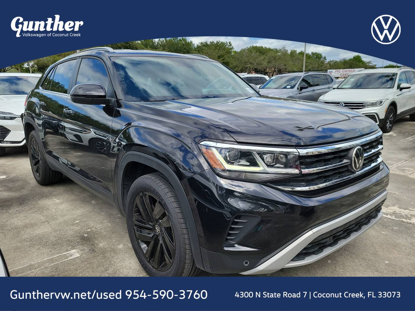 2022 Volkswagen Atlas Cross Sport SE with Technology — SUV — 16,940 mi — Coconut Creek, FL