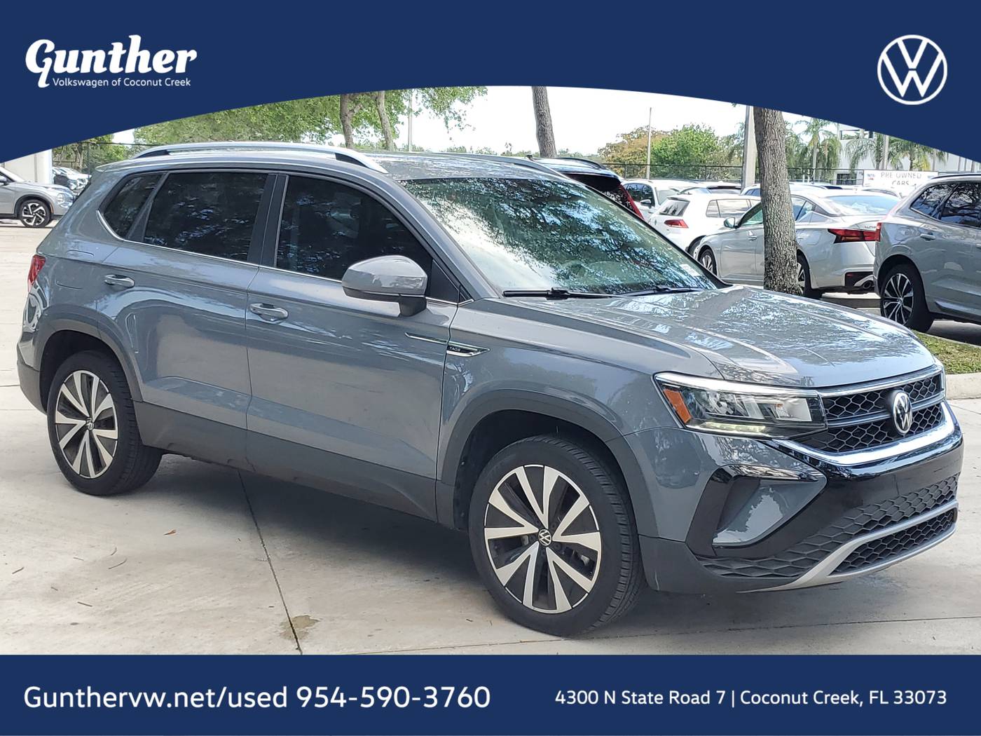 2022 Volkswagen Taos SE — SUV — 21,822 mi — Coconut Creek, FL