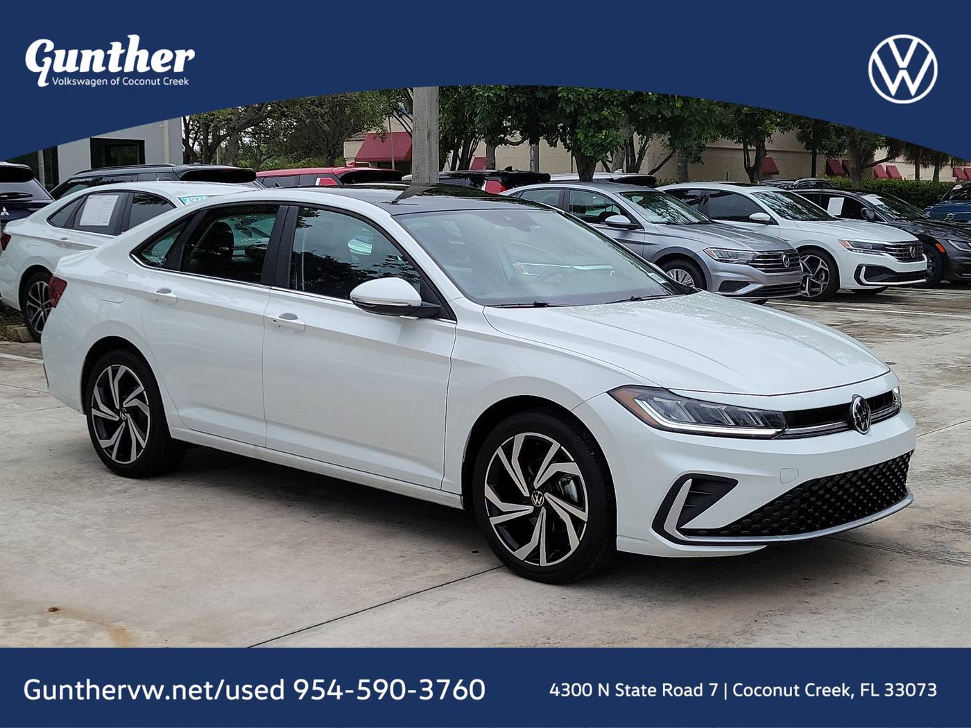 2025 Volkswagen Jetta SEL — Sedan — 4,723 mi — Coconut Creek, FL