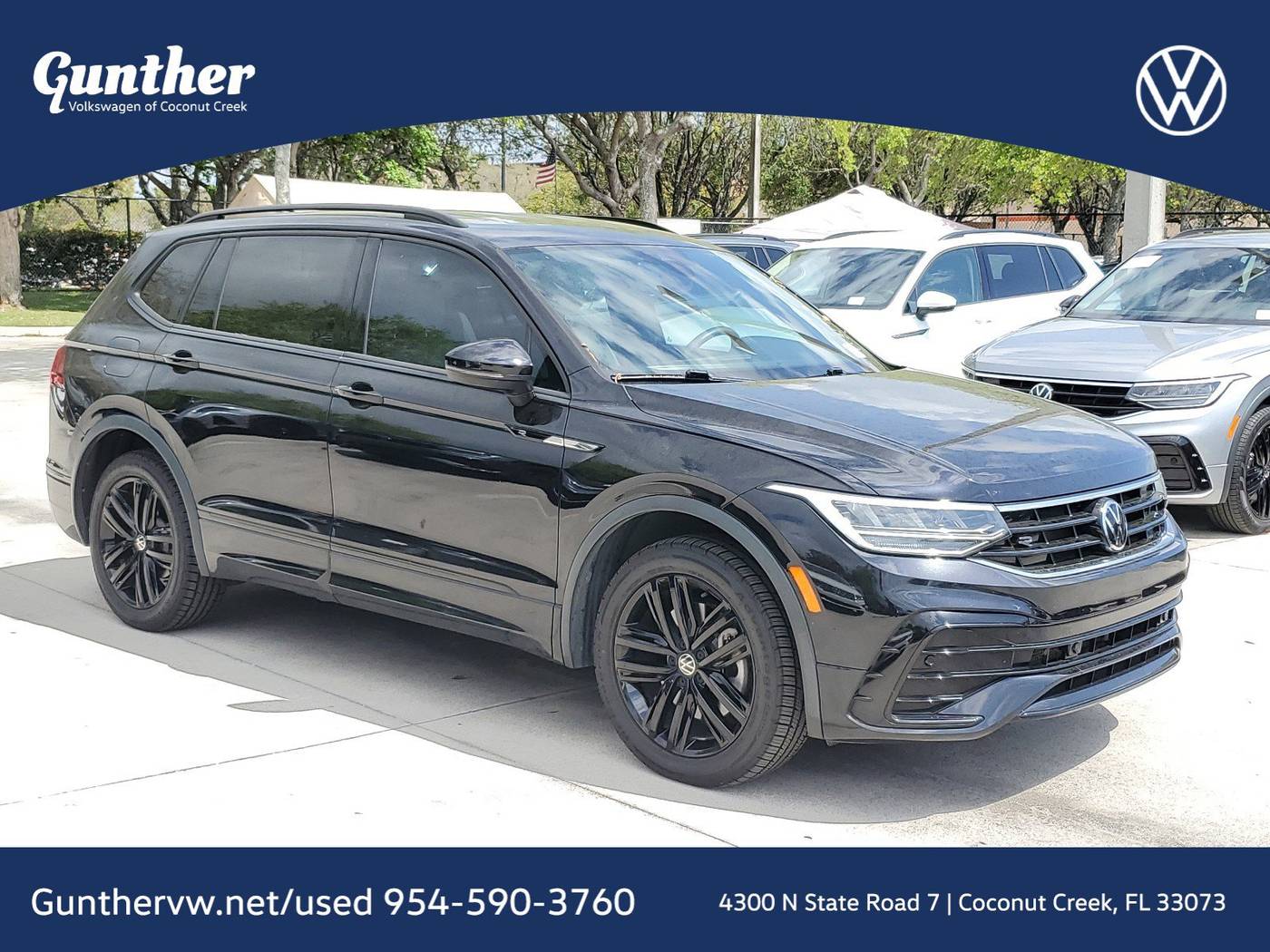 2022 Volkswagen Tiguan SE R-Line Black — SUV — 46,356 mi — Coconut Creek, FL