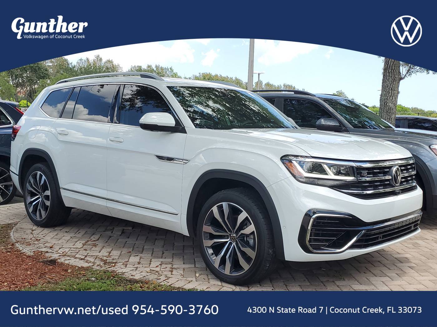 2022 Volkswagen Atlas SEL Premium R-Line — SUV — 29,880 mi — Coconut Creek, FL
