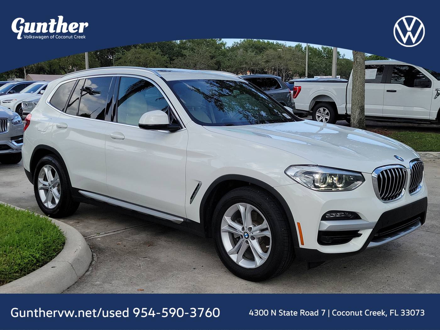 2020 BMW X3 30i — SUV — 21,253 mi — Coconut Creek, FL