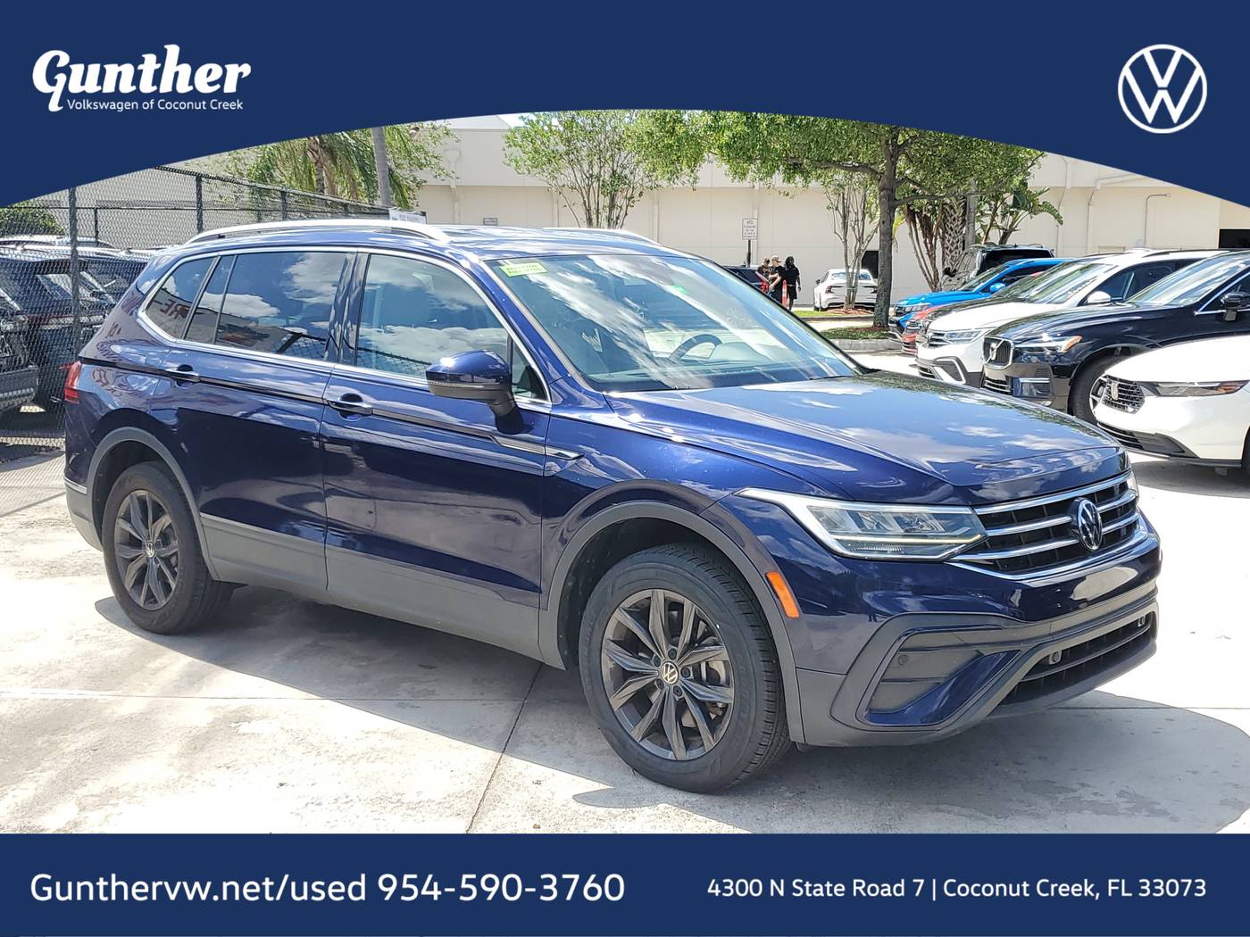 2022 Volkswagen Tiguan SE — SUV — 34,402 mi — Coconut Creek, FL