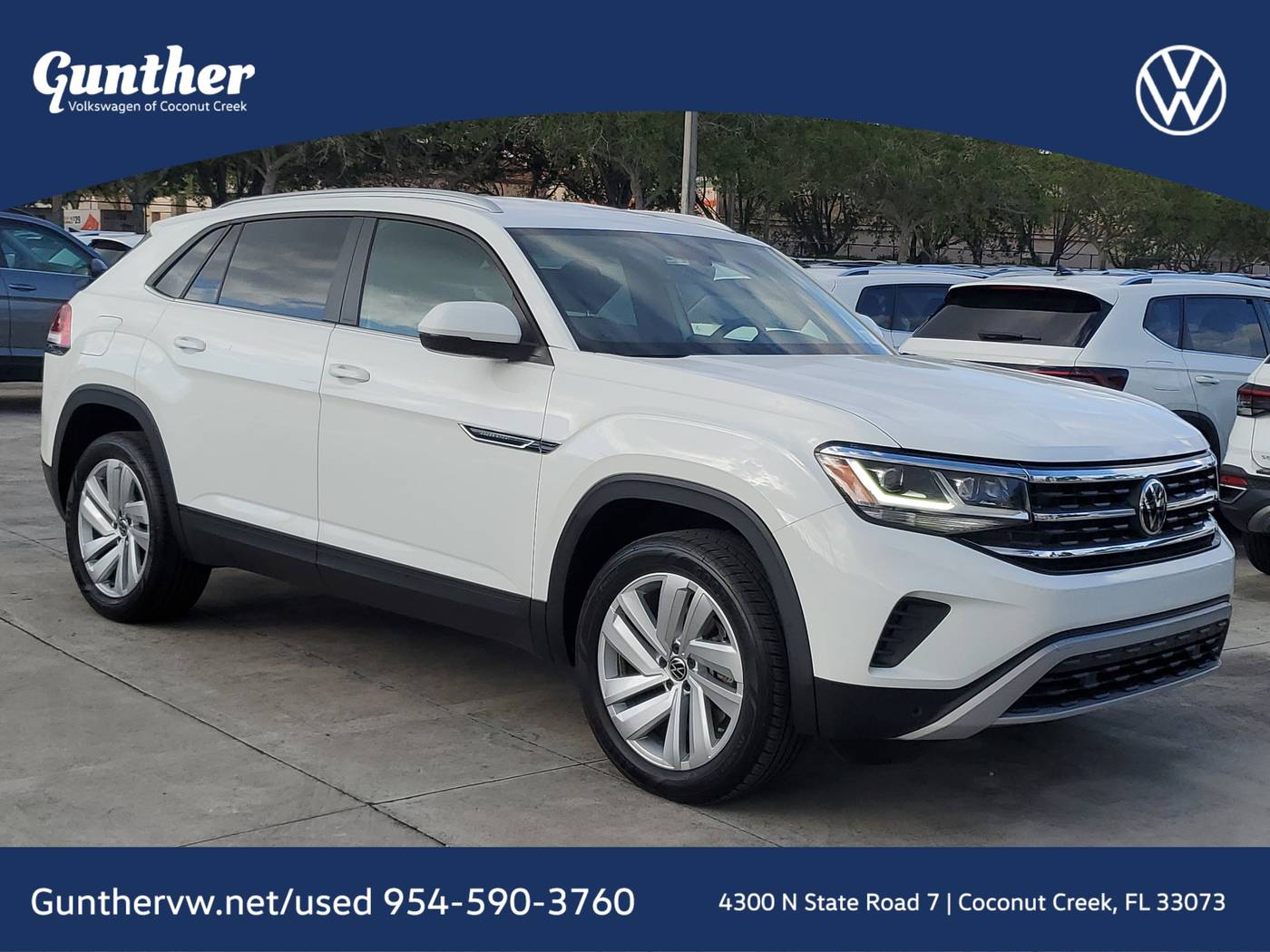 2022 Volkswagen Atlas Cross Sport SE with Technology — SUV — 24,099 mi — Coconut Creek, FL
