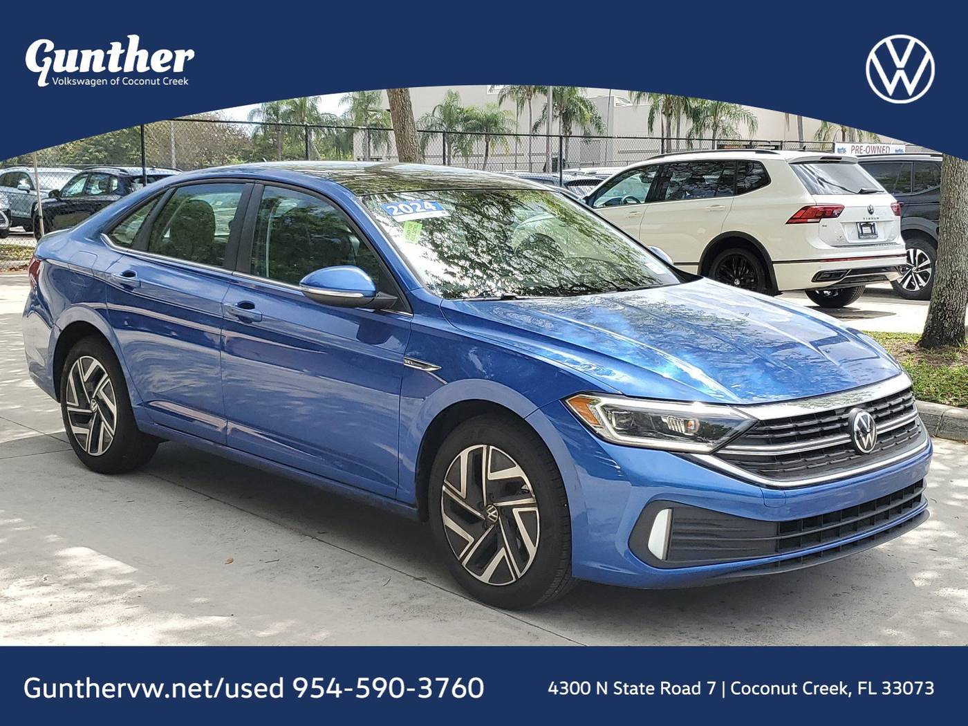 2024 Volkswagen Jetta SEL — Sedan — 13,602 mi — Coconut Creek, FL