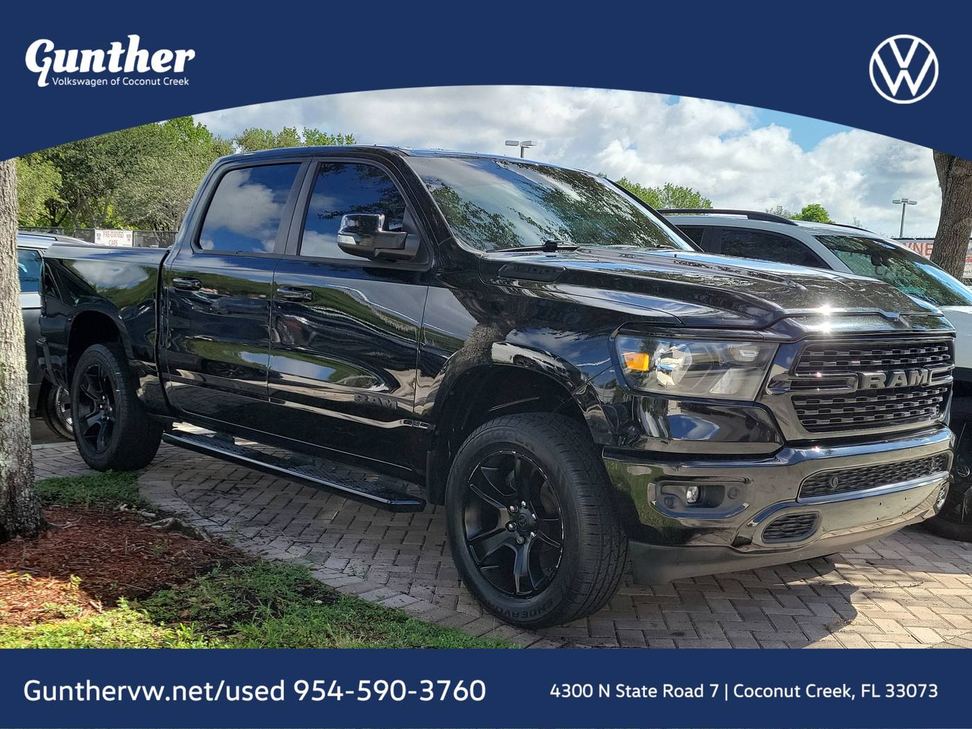 2022 Ram 1500 Big Horn — Pickup Truck — 43,376 mi — Coconut Creek, FL