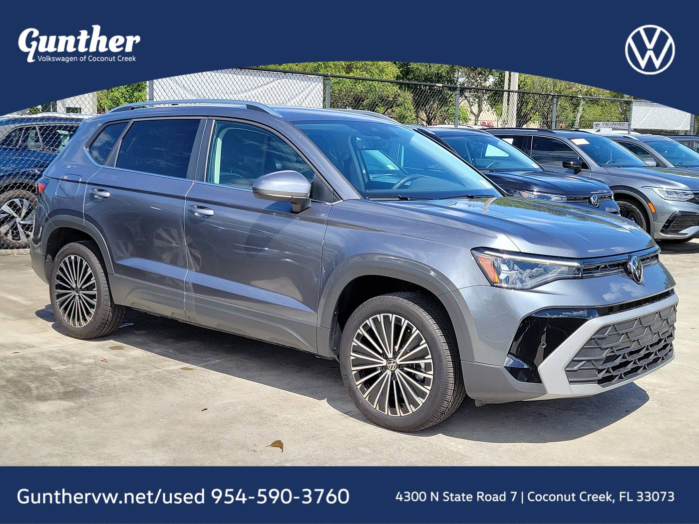 2025 Volkswagen Taos SE — SUV — 4,861 mi — Coconut Creek, FL