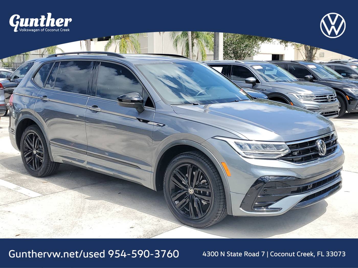 2022 Volkswagen Tiguan SE R-Line Black — SUV — 15,883 mi — Coconut Creek, FL