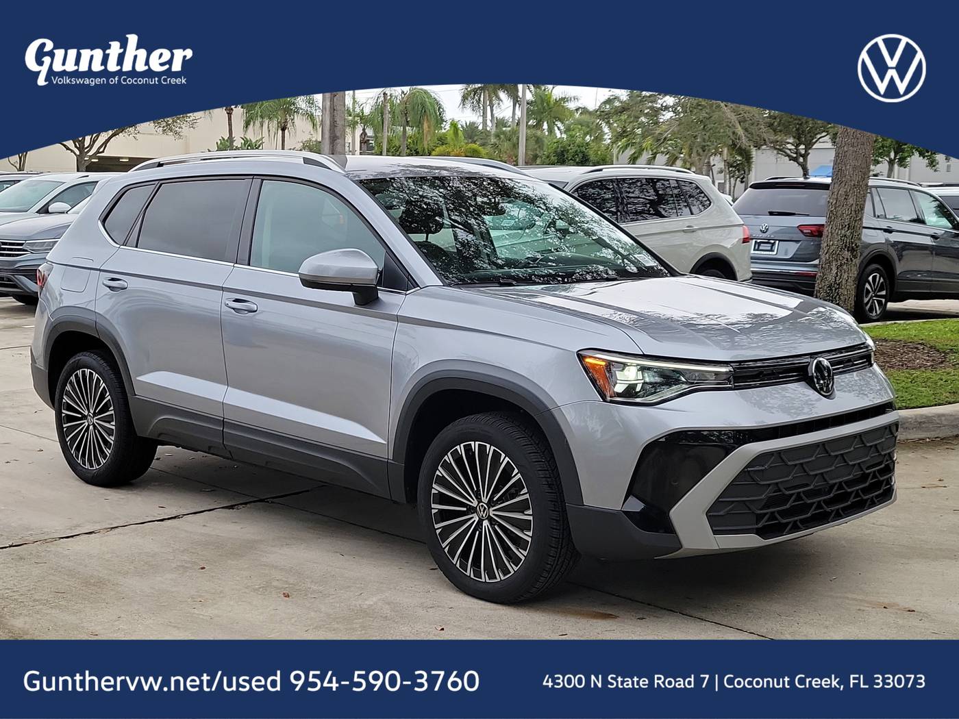 2025 Volkswagen Taos SE — SUV — 6,638 mi — Coconut Creek, FL