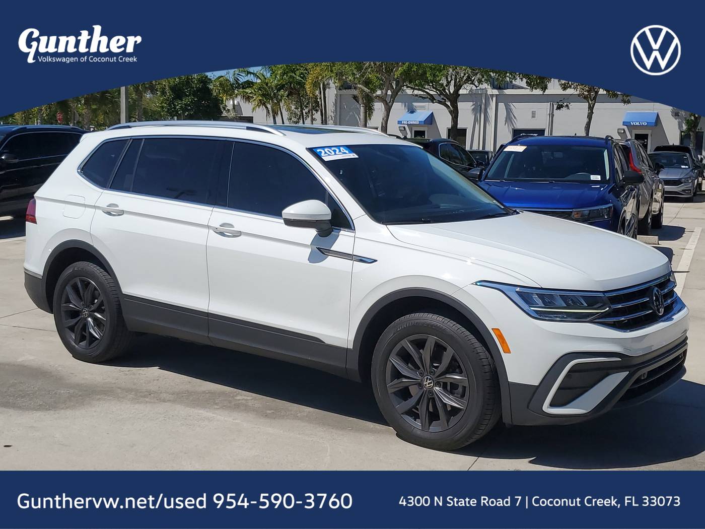2024 Volkswagen Tiguan SE — SUV — 15,149 mi — Coconut Creek, FL
