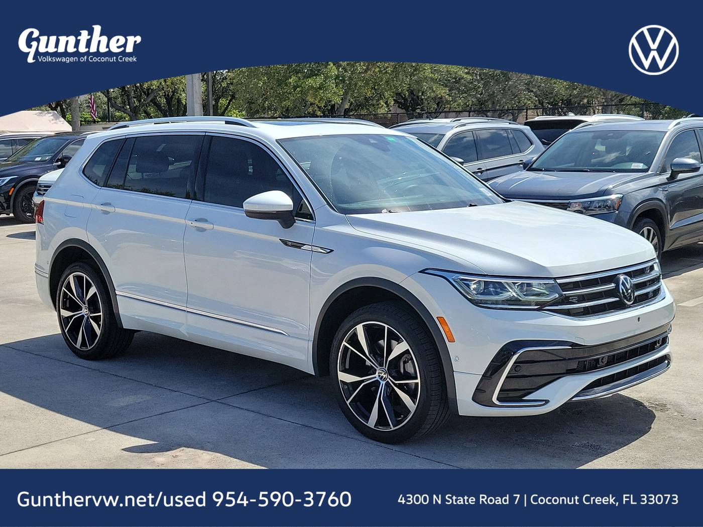 2022 Volkswagen Tiguan SEL R-Line — SUV — 28,110 mi — Coconut Creek, FL