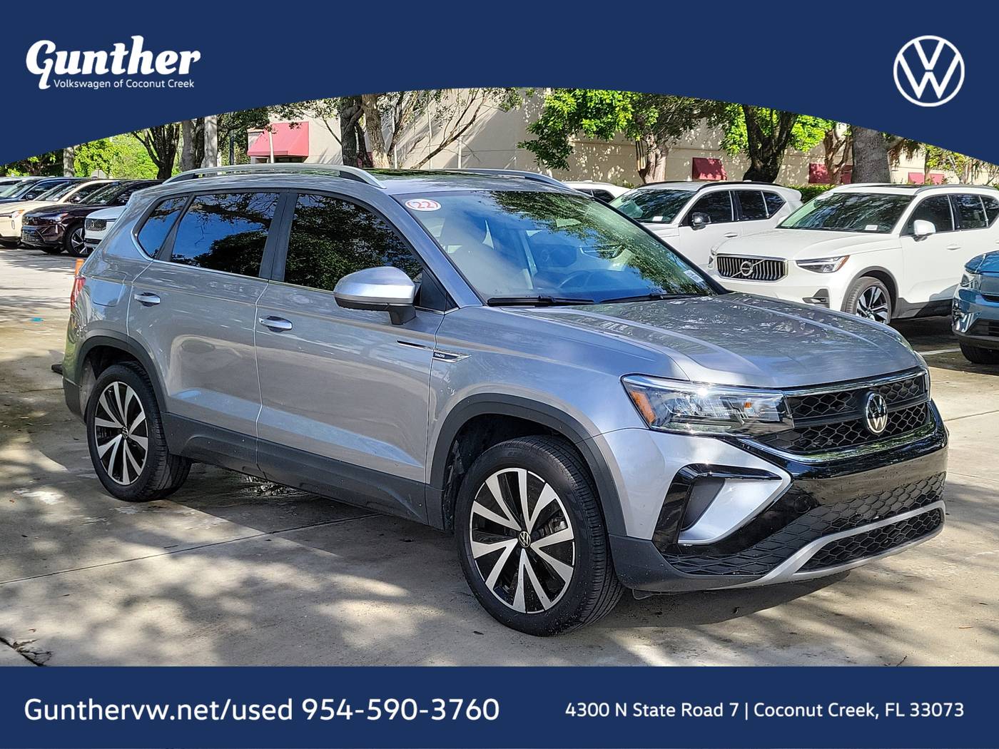 2022 Volkswagen Taos SE — SUV — 30,436 mi — Coconut Creek, FL