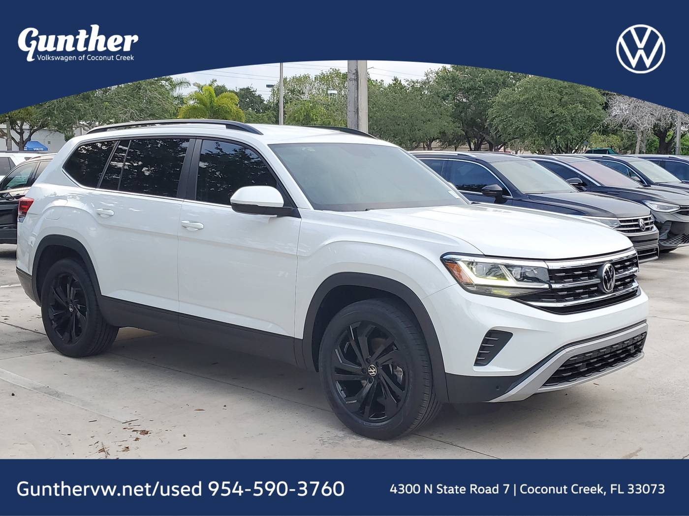 2023 Volkswagen Atlas SE with Technology — SUV — 31,915 mi — Coconut Creek, FL