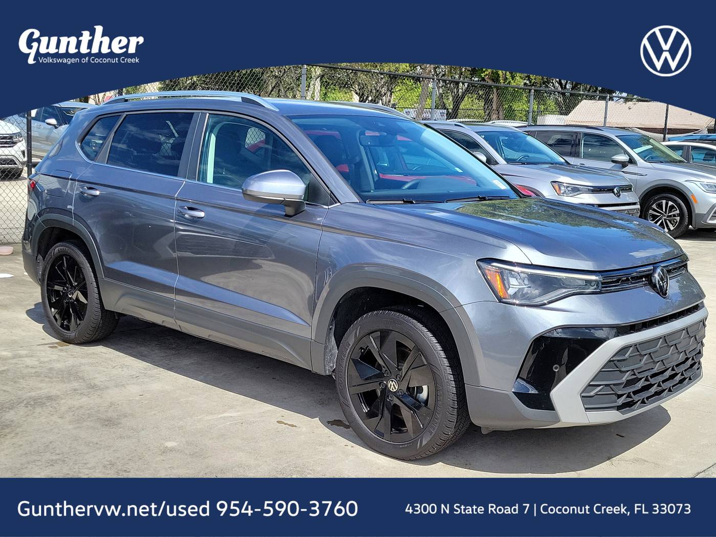 2025 Volkswagen Taos SE — SUV — 9,171 mi — Coconut Creek, FL
