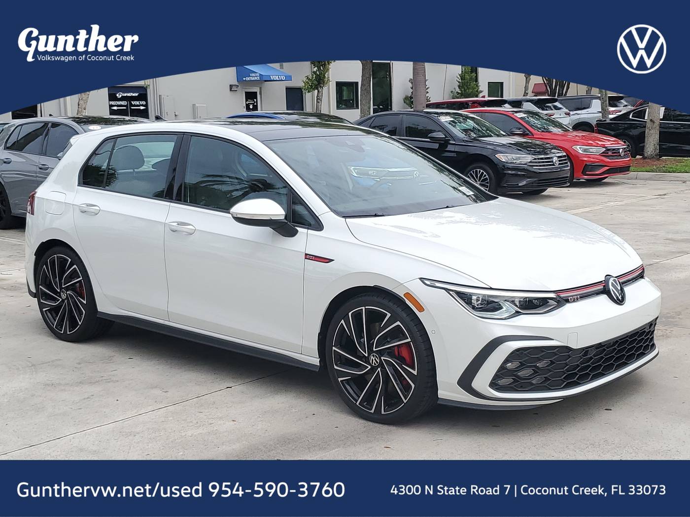 2024 Volkswagen Golf GTI Autobahn — Hatchback — 3,652 mi — Coconut Creek, FL