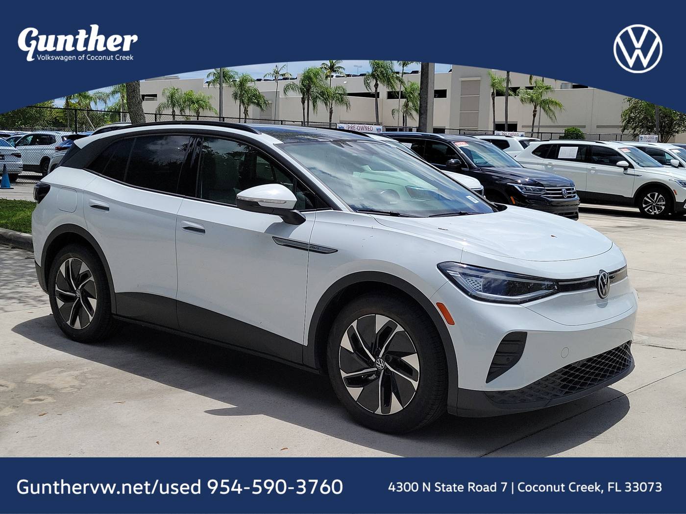 2021 Volkswagen ID.4 Pro S — SUV — 49,557 mi — Coconut Creek, FL