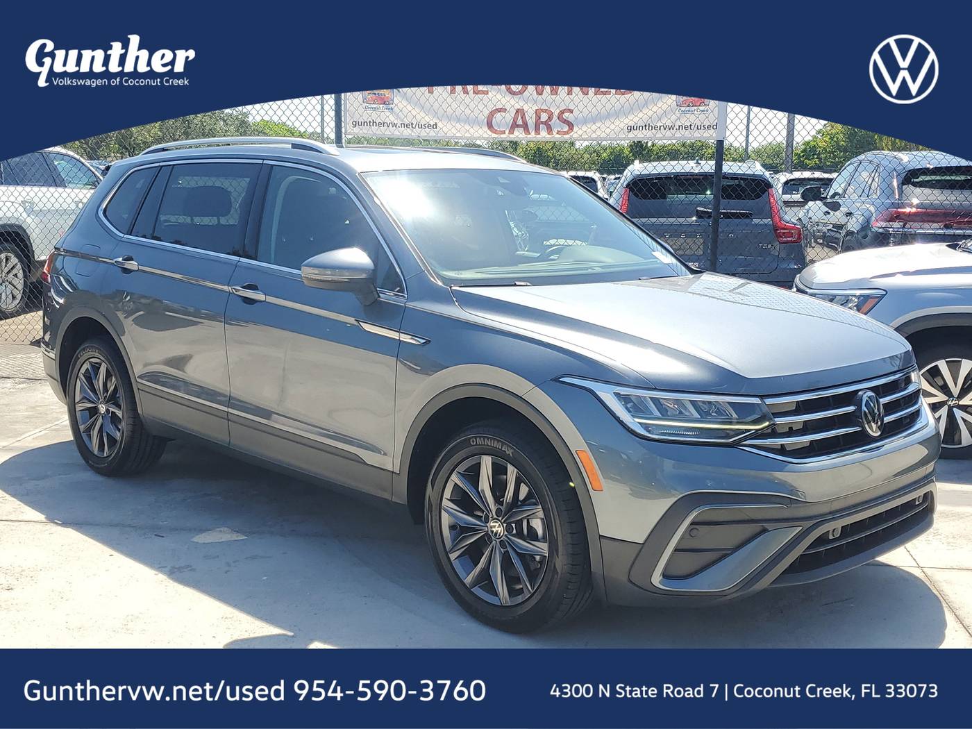 2022 Volkswagen Tiguan SE — SUV — 22,215 mi — Coconut Creek, FL