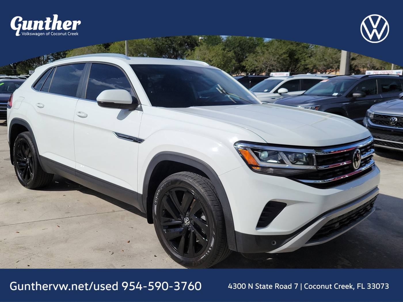 2023 Volkswagen Atlas Cross Sport SE with Technology — SUV — 23,591 mi — Coconut Creek, FL