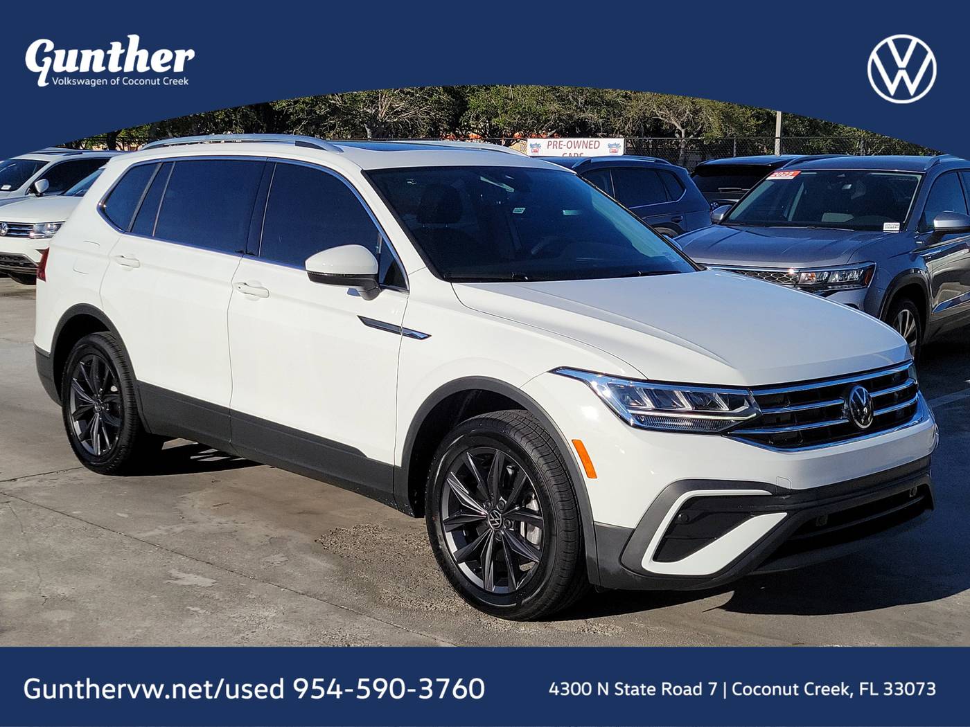 2022 Volkswagen Tiguan SE — SUV — 9,370 mi — Coconut Creek, FL