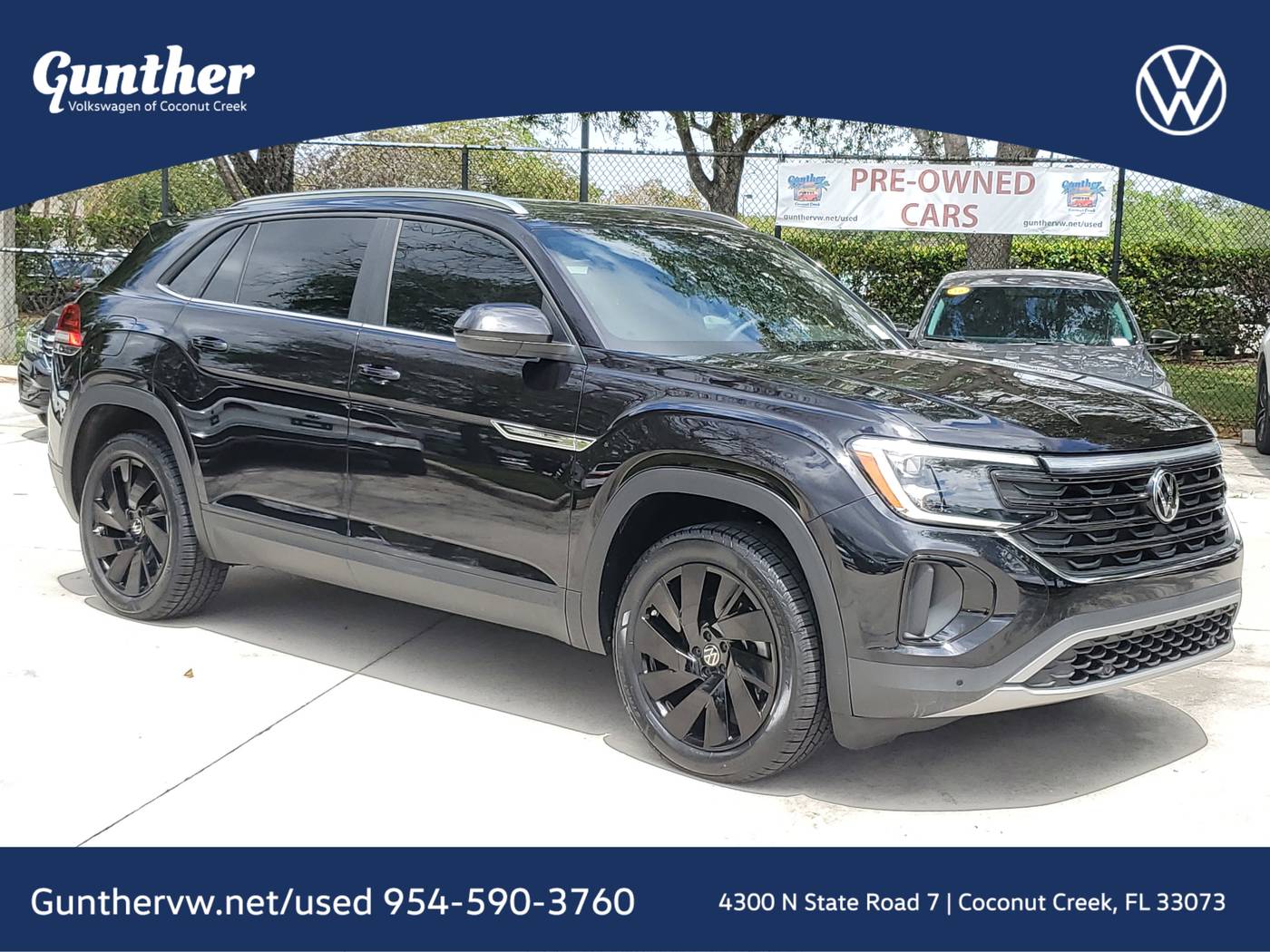 2024 Volkswagen Atlas Cross Sport SE with Technology — SUV — 38,661 mi — Coconut Creek, FL